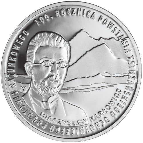 10 zł, 100. rocznica powstania Tatrzańskiego Ochotniczego Pogotowia Ratunkowego, 2009