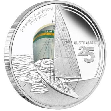 1 dolar, America Cup Victory, 2008