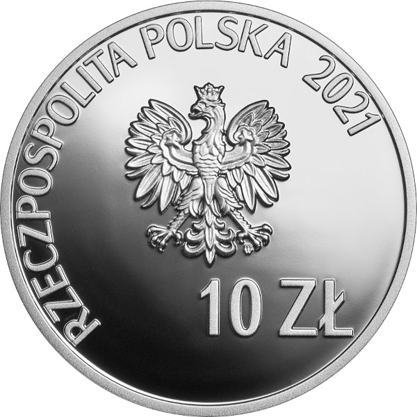 10 zł, 40. rocznica strajku w Wyższej Oficerskiej Szkole Pożarniczej, 2021