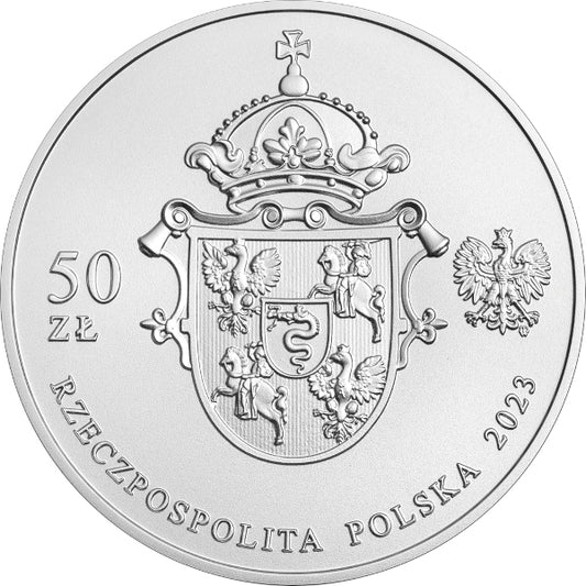 50 zł, 500. rocznica urodzin Anny Jagiellonki, 2023