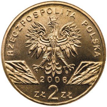 2 zł, Zwierzęta świata - Świstak (łac. Marmota marmota), 2006